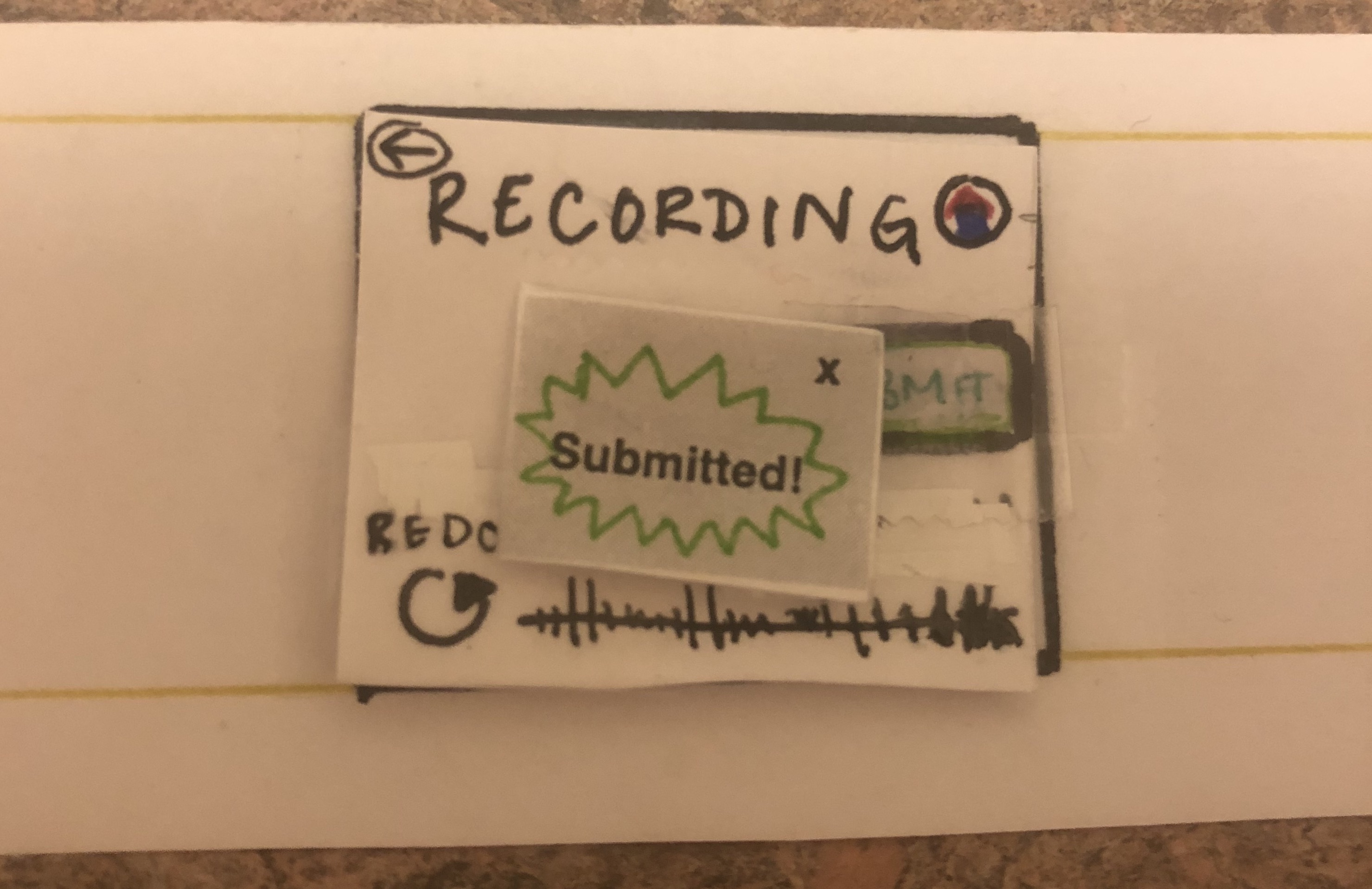 Submitted Pop-up