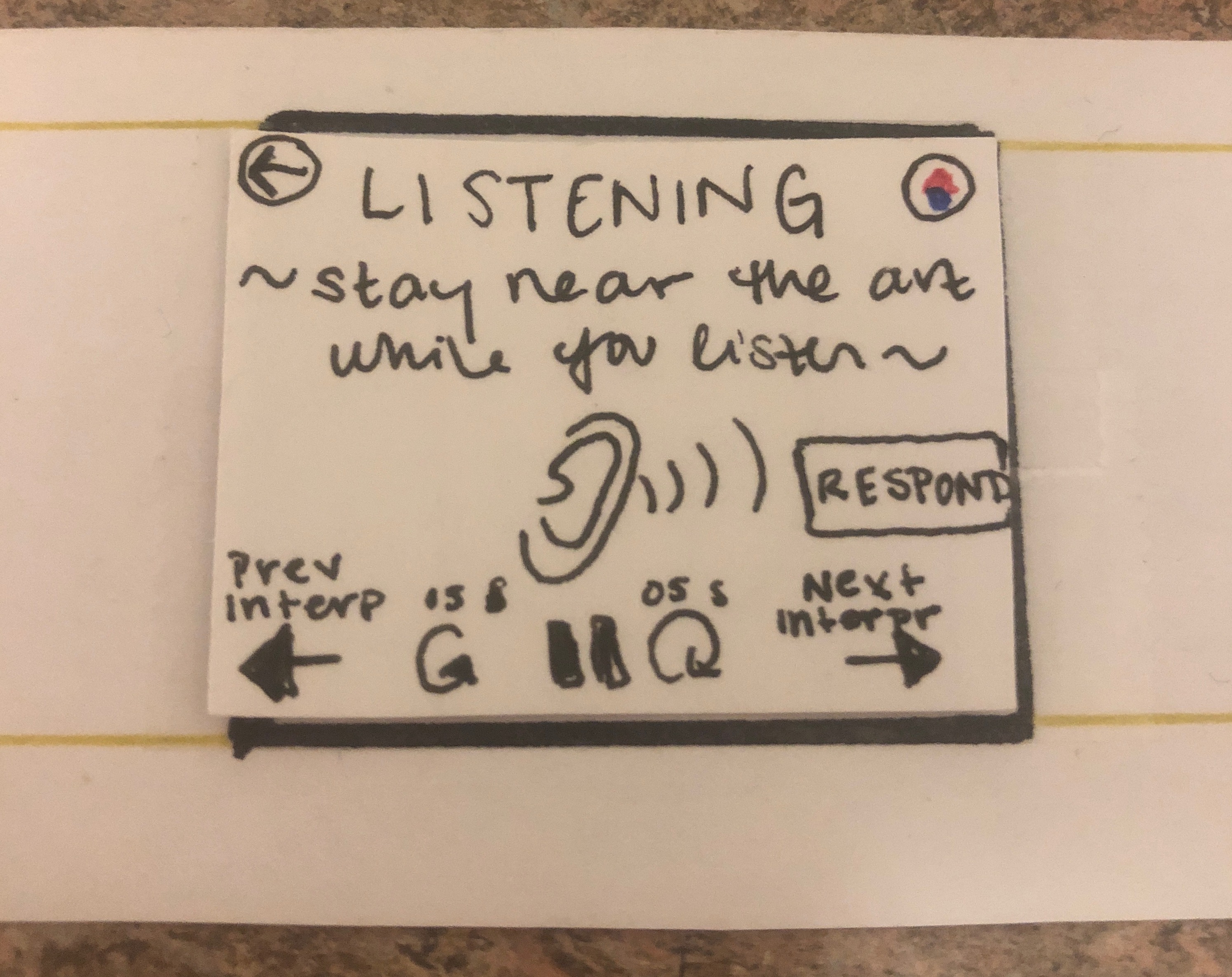 Listen Screen